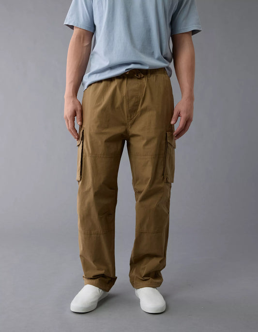 AE - Flex Relaxed Toasted Almond Cargo Pant