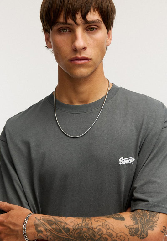 P&B - Oversized STWD Grey T-Shirt