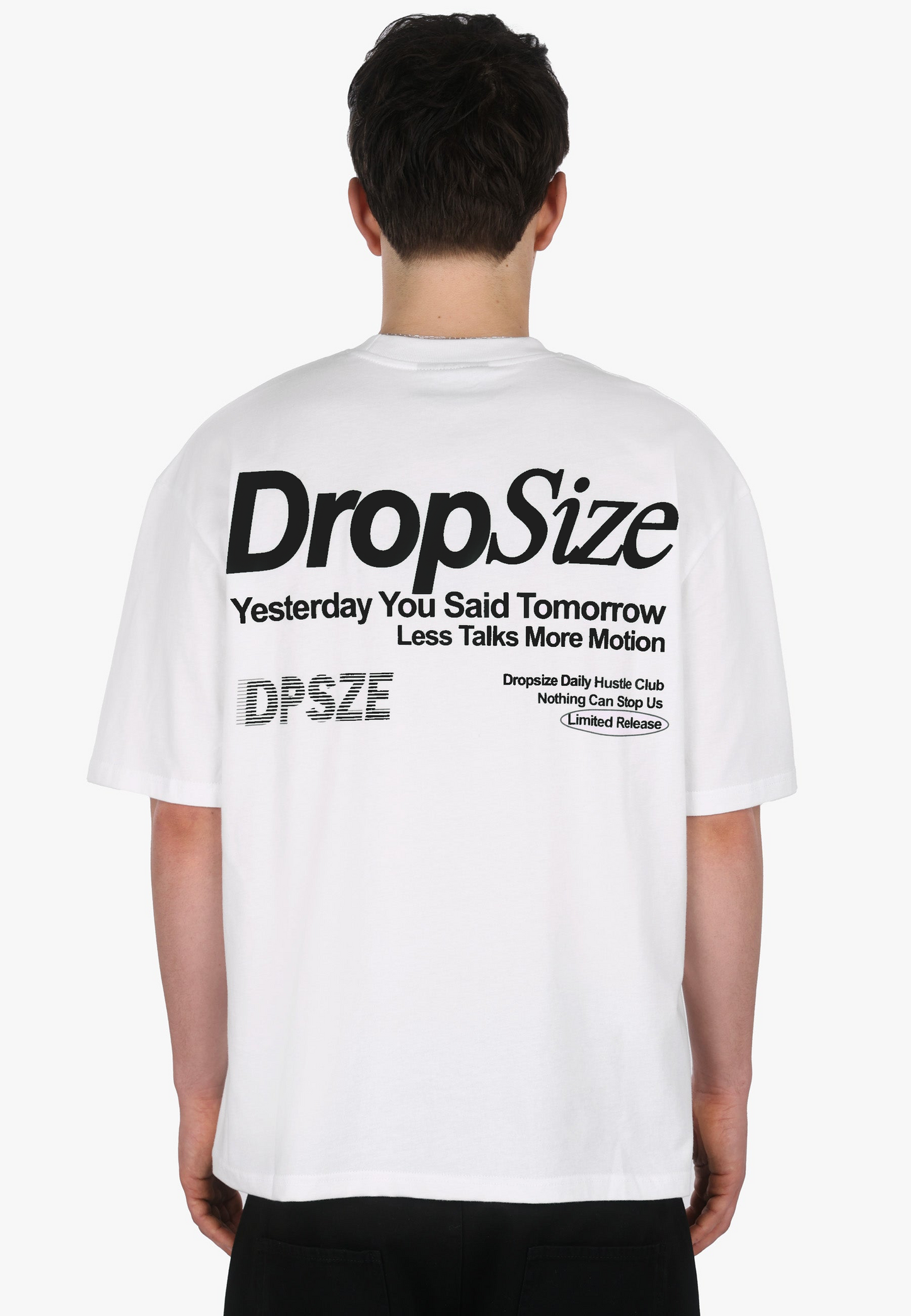 DRPSZE - Oversized Limited Release White T-Shirt