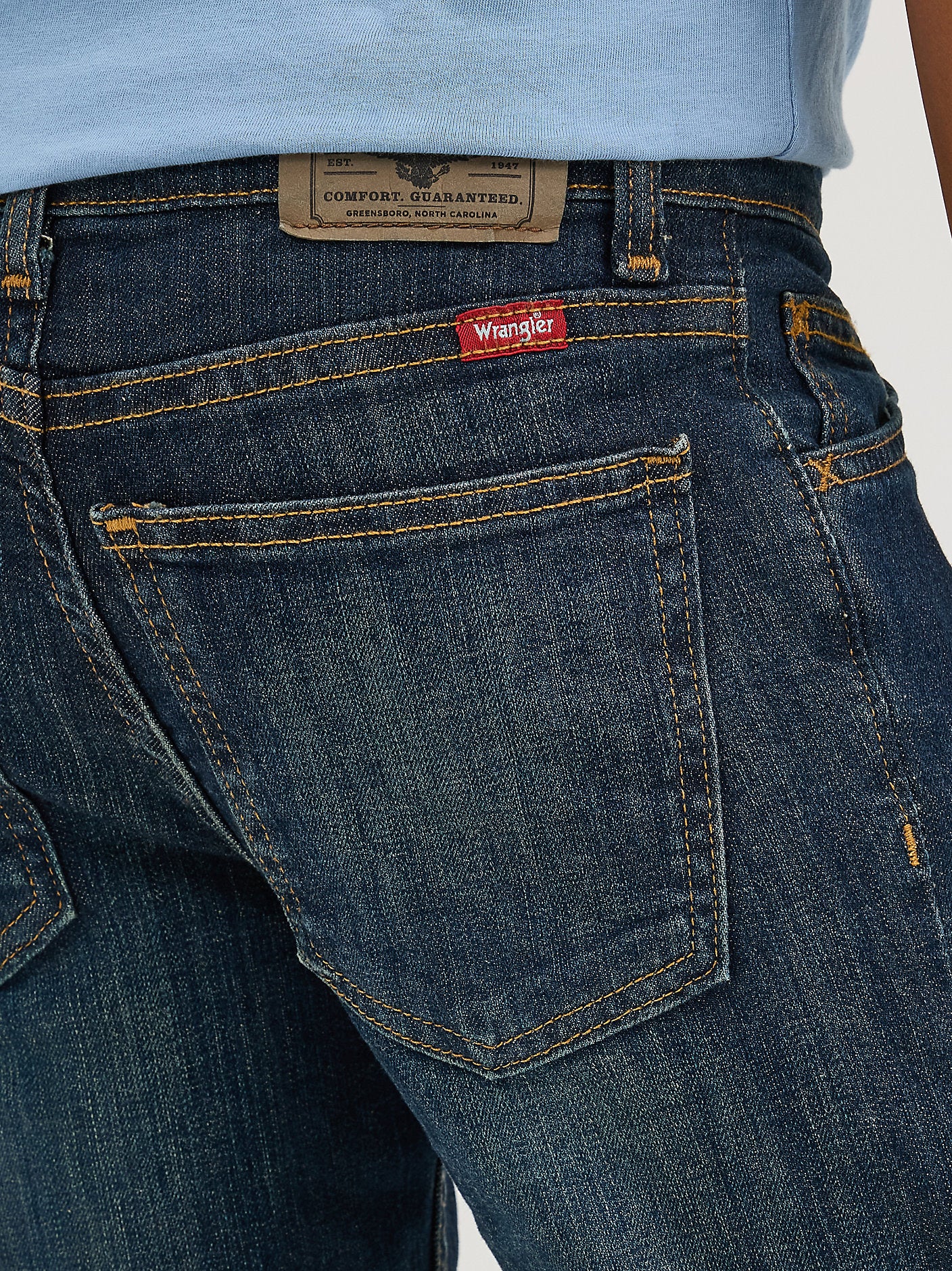 WRANGLER - FIVE STAR CLASSIC STRETCH BOOTCUT JEANS