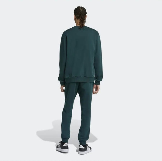 ADDS - Essentials Big Logo Fleece Dark Green Complete Track Suit
