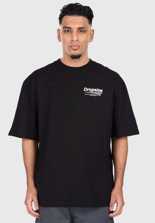 DRPSZE - Oversized Crime Edition Black T-Shirt