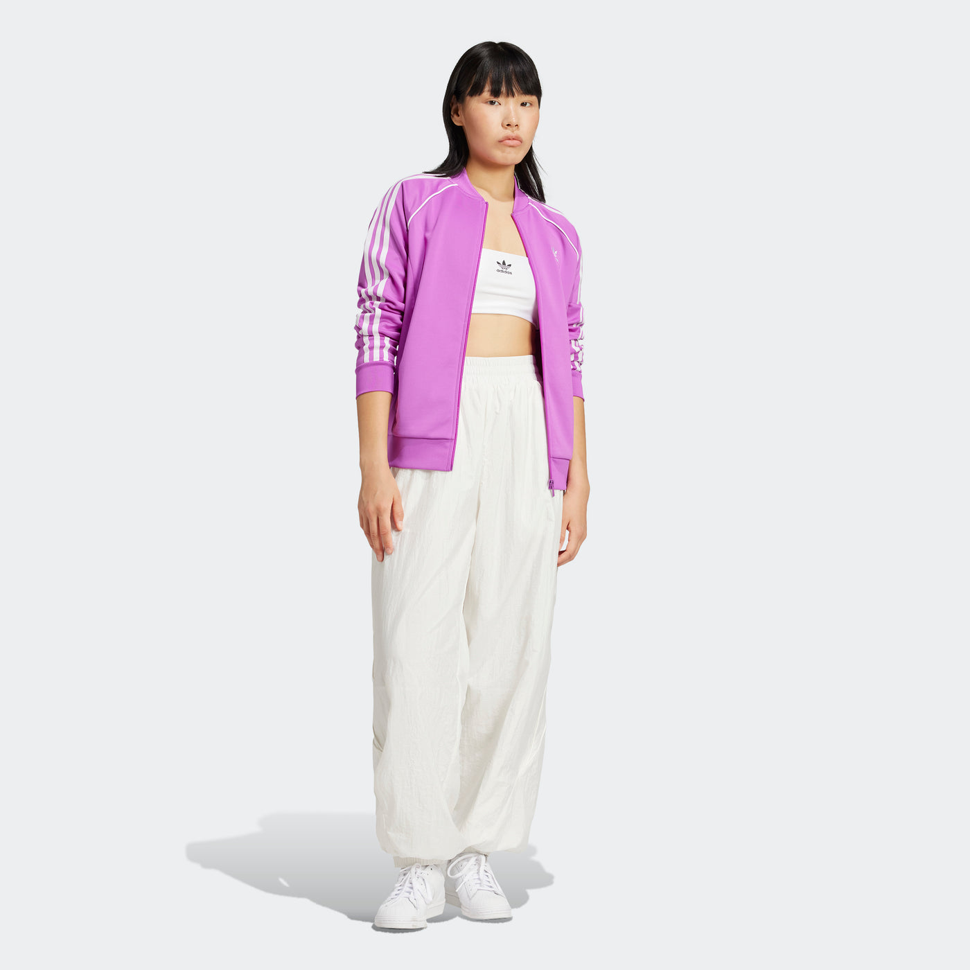 ADDS - Women’s Originals SST Track Jacket Purple Burst