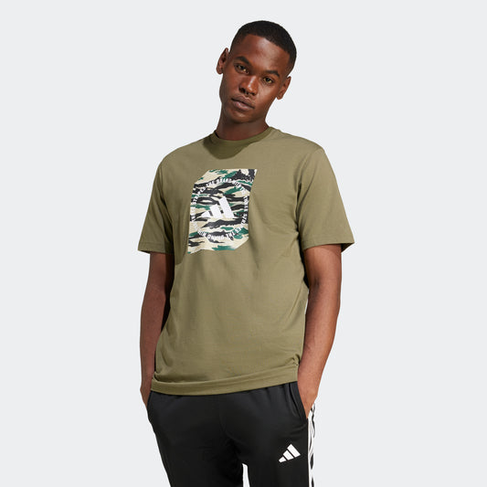 ADDS - Camo Box Army Green Graphic T-Shirt