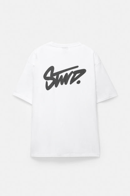 P&B - Oversized STWD White T-Shirt