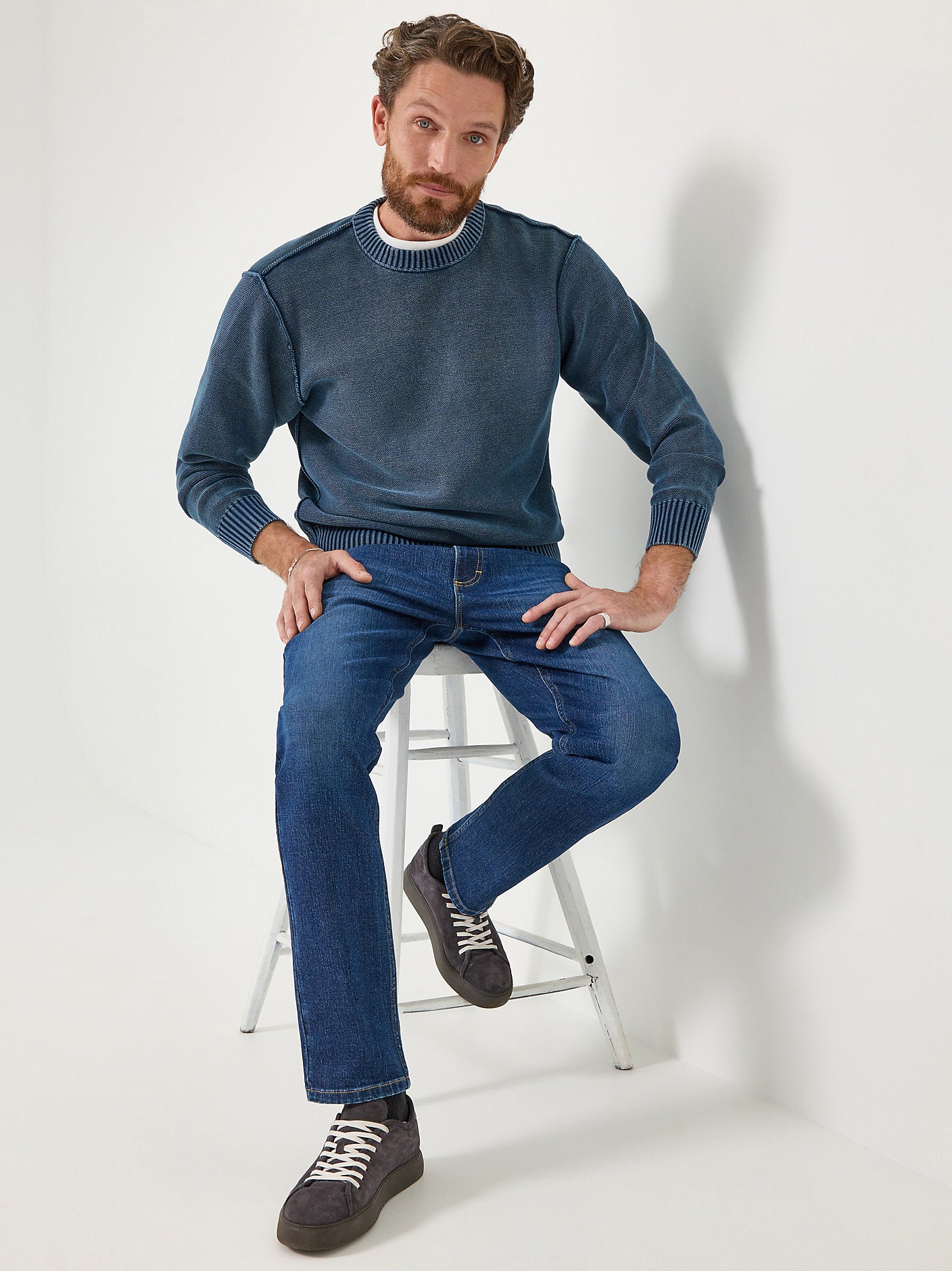LEE - HERITAGE DENIM RELAXED STRAIGHT FIT JEANS