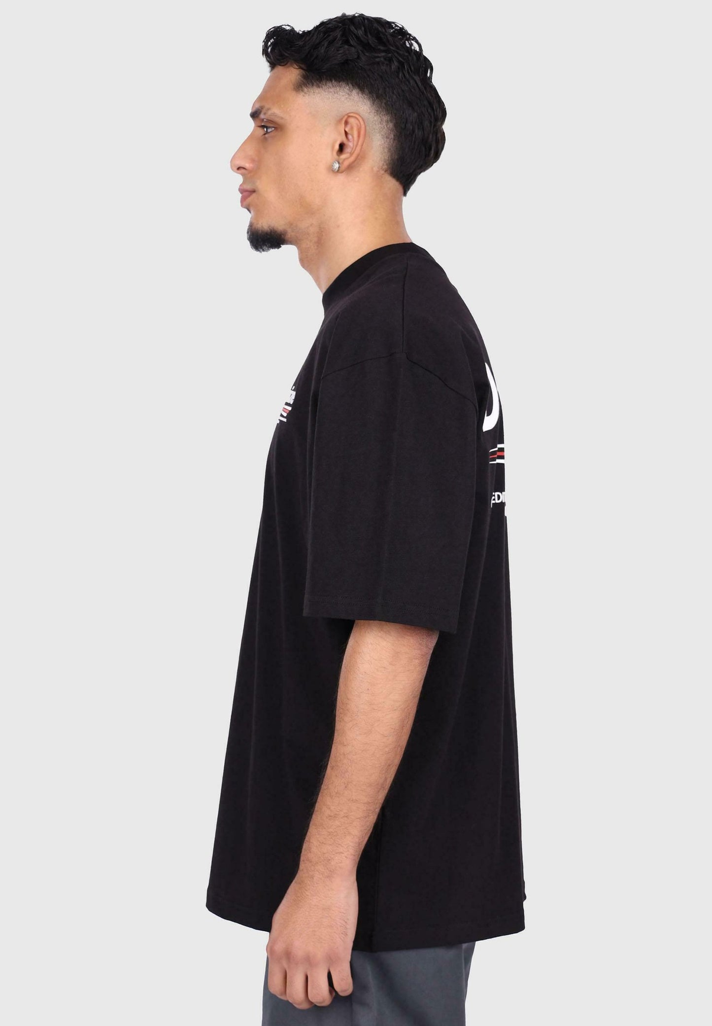 DRPSZE - Oversized Crime Edition Black T-Shirt