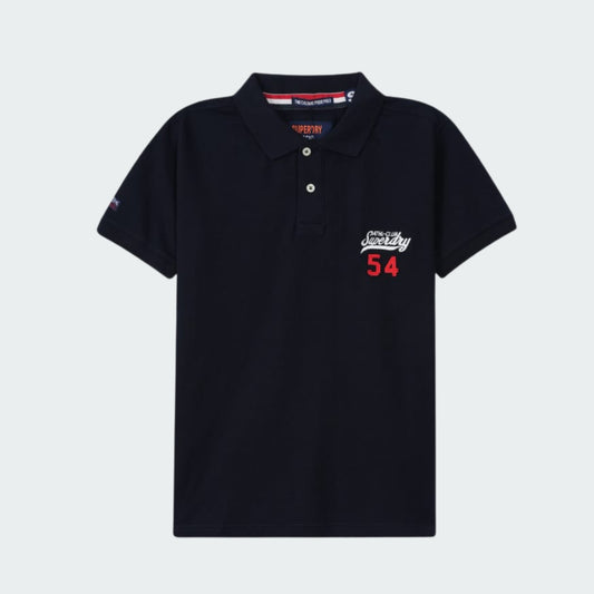 SUPERDRY - Classic Navy Polo Shirt