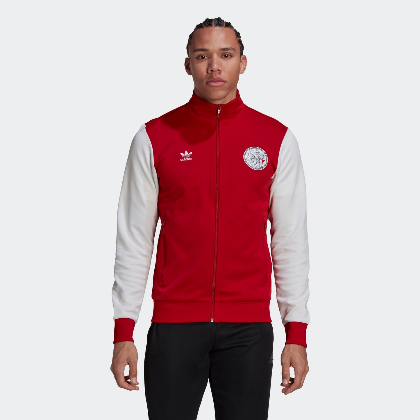 ADDS - Ajax Amsterdam Essentials Trefoil Track Jacket Red