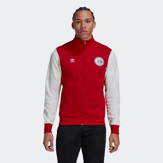 ADDS - Ajax Amsterdam Essentials Trefoil Track Jacket Red
