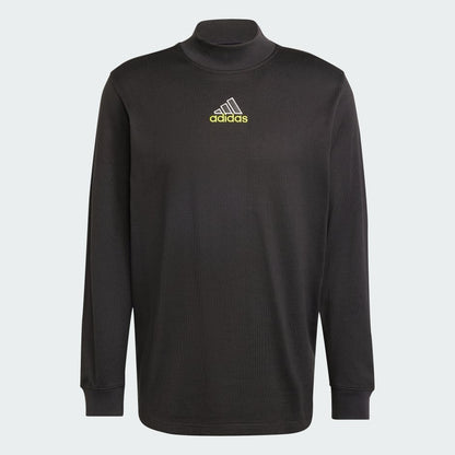 ADDS - Long Sleeve Black Mock Neck Sweatshirt