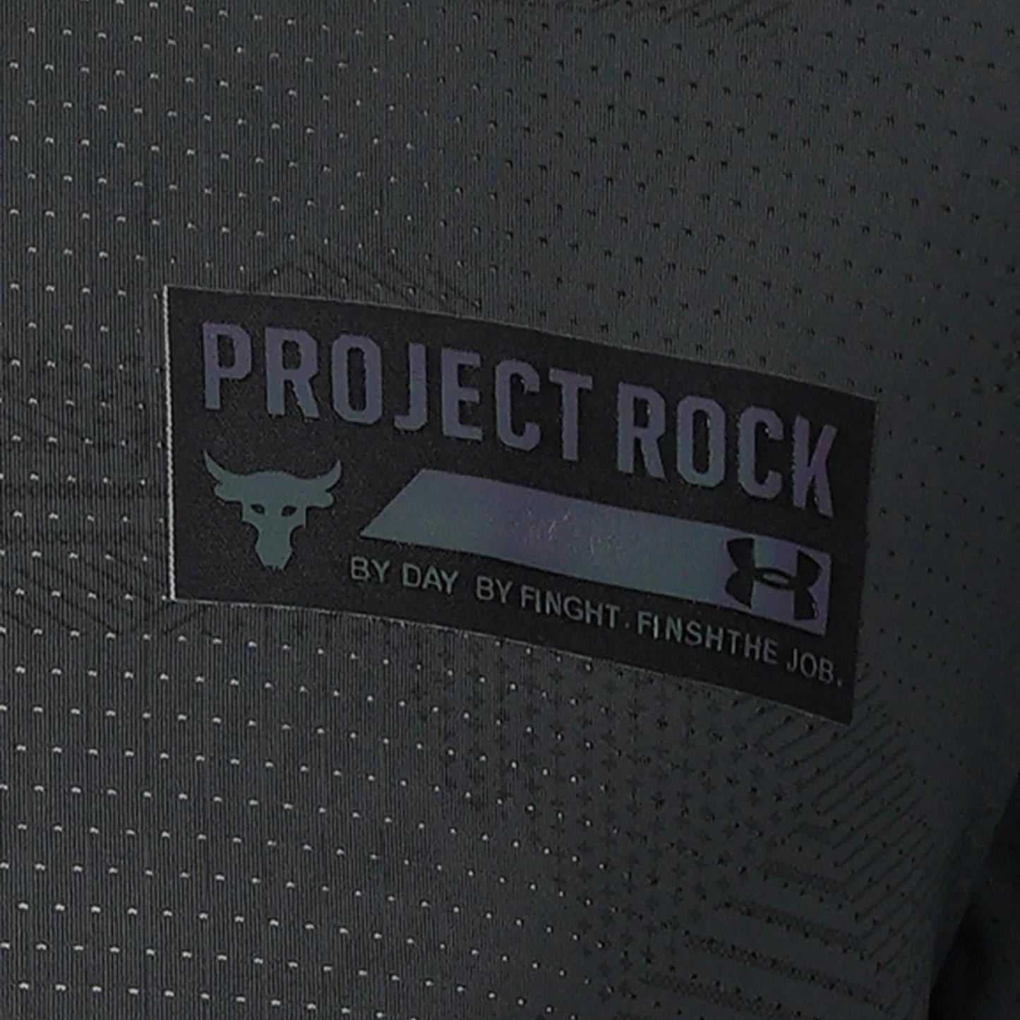 UA - Project Rock Series Dri-Fit Grey T-Shirt (IMPORTED)