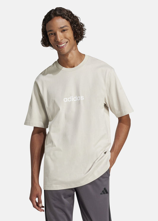 ADDS - Essentials Centre Logo Alumina White T-Shirt