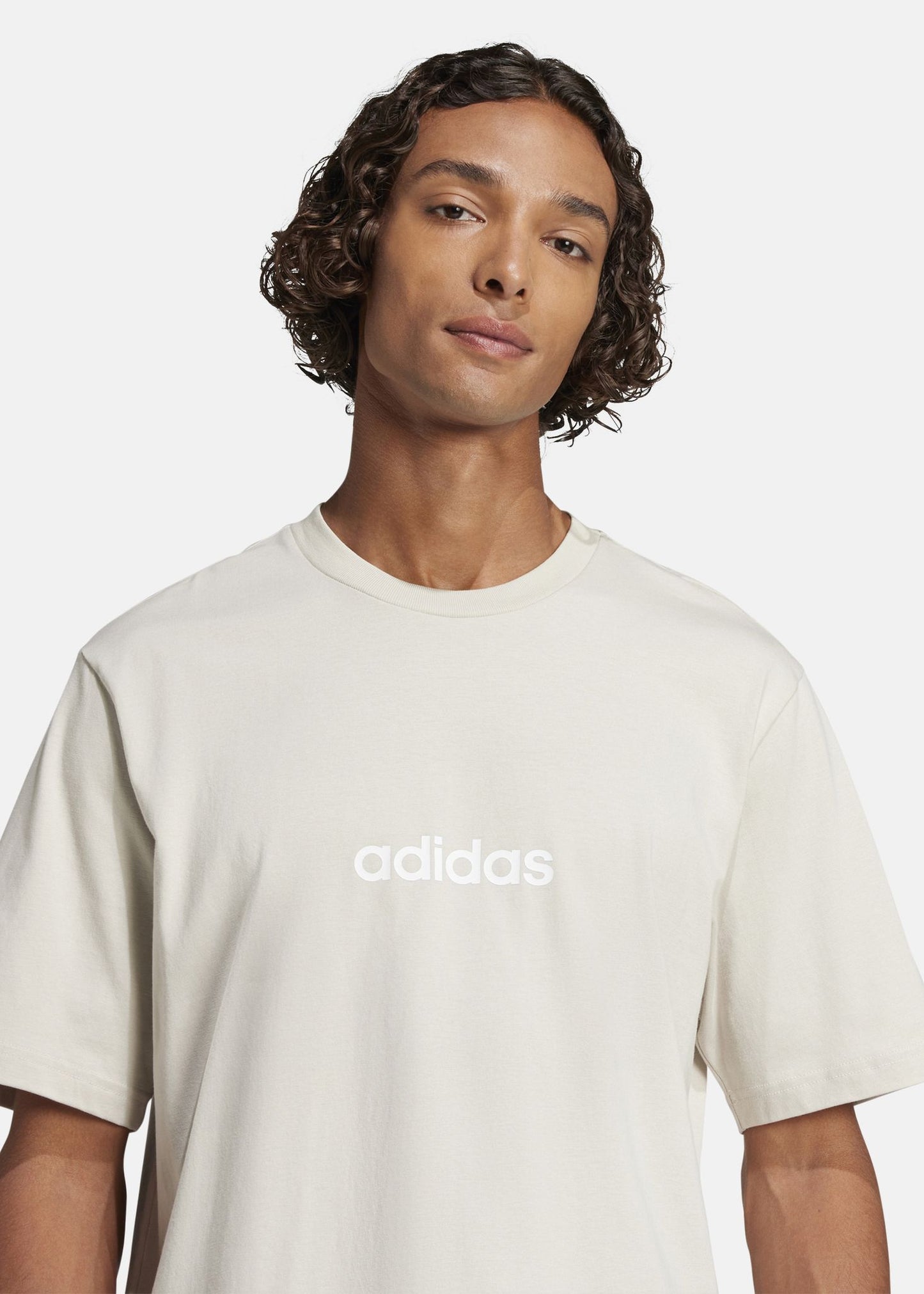 ADDS - Essentials Centre Logo Alumina White T-Shirt