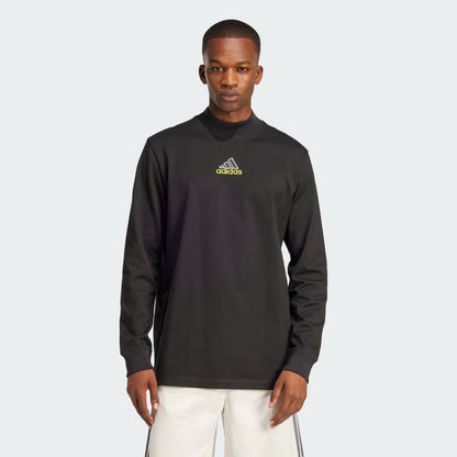 ADDS - Long Sleeve Black Mock Neck Sweatshirt
