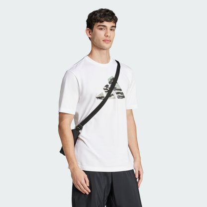 ADDS - Camo Logo White Graphic T-Shirt