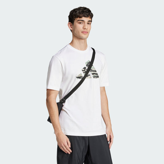 ADDS - Camo Logo White Graphic T-Shirt