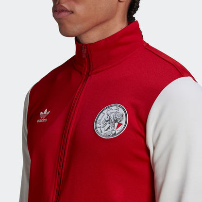 ADDS - Ajax Amsterdam Essentials Trefoil Track Jacket Red