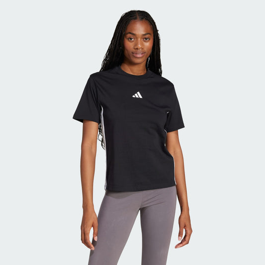 ADDS - Women’s Essentials 3 Stripes Black T-Shirt