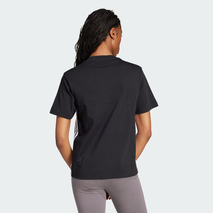 ADDS - Women’s Essentials 3 Stripes Black T-Shirt