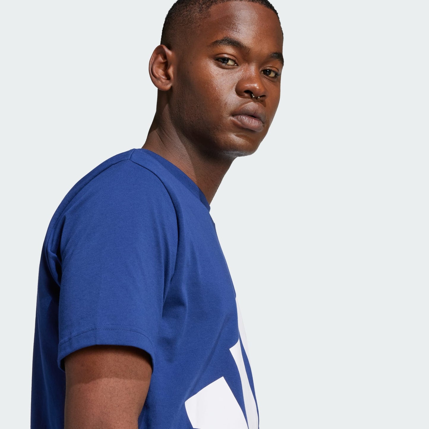 ADDS - Centre Big Essentials Logo Blue Graphic T-Shirt