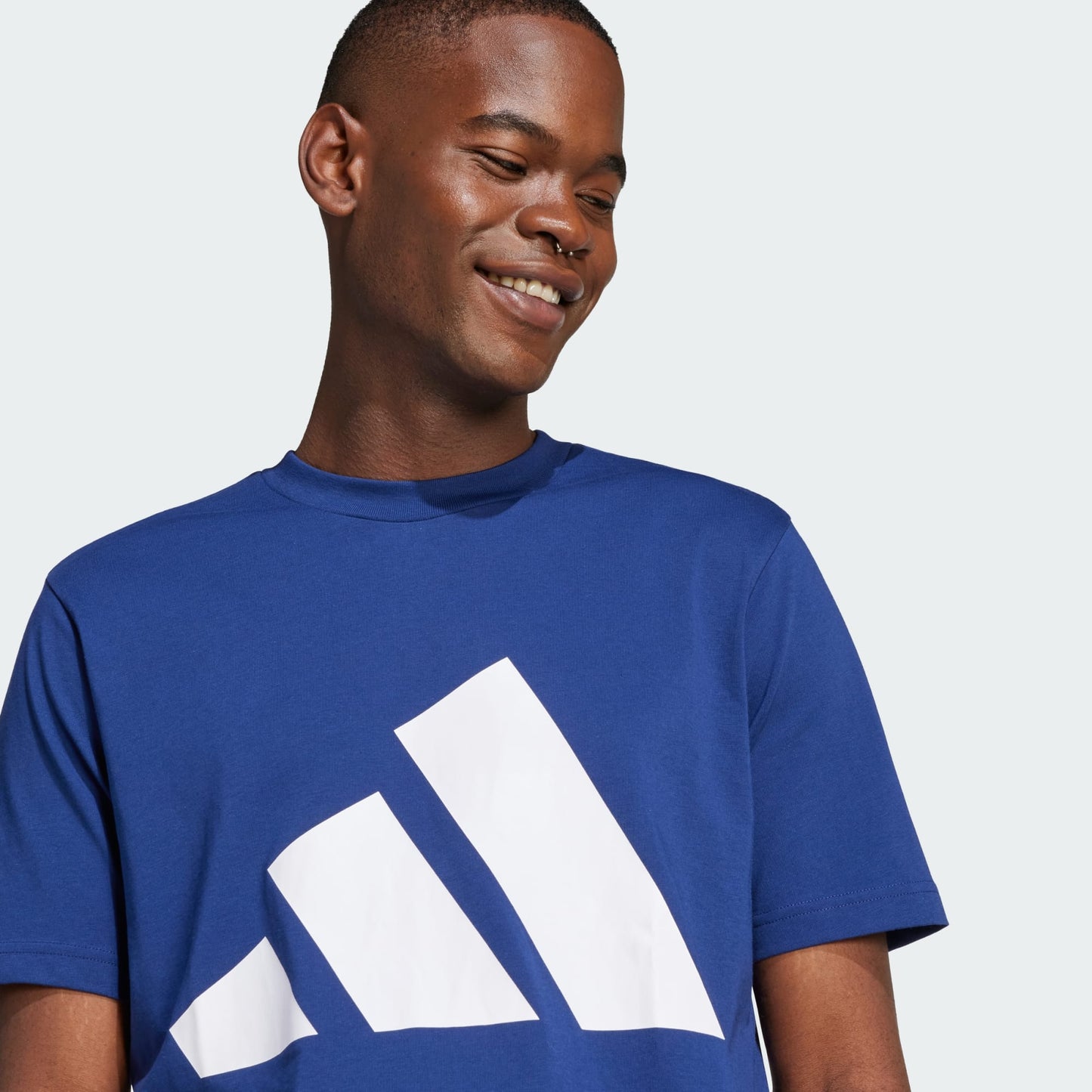 ADDS - Centre Big Essentials Logo Blue Graphic T-Shirt