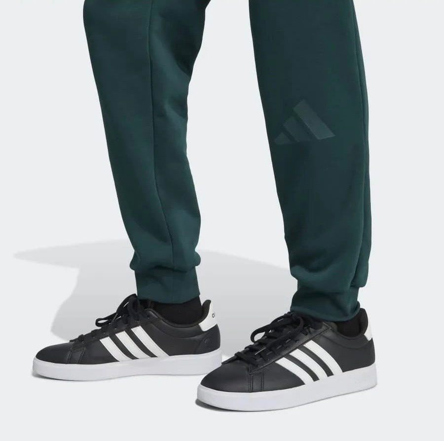 ADDS - Essentials Big Logo Fleece Dark Green Complete Track Suit