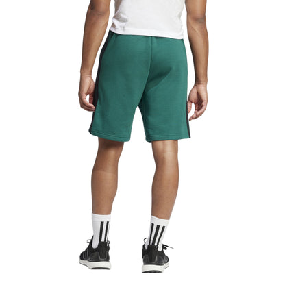 ADDS - Essential 3 Stripes Terry Dark Green Shorts