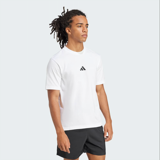 ADDS - Essentials 3 Stripes White T-Shirt