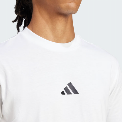 ADDS - Essentials 3 Stripes White T-Shirt
