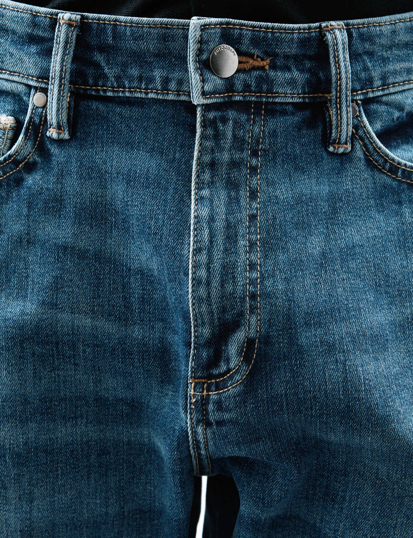 AUTOGRAPH - Slim Fit Mid-Blue Jeans