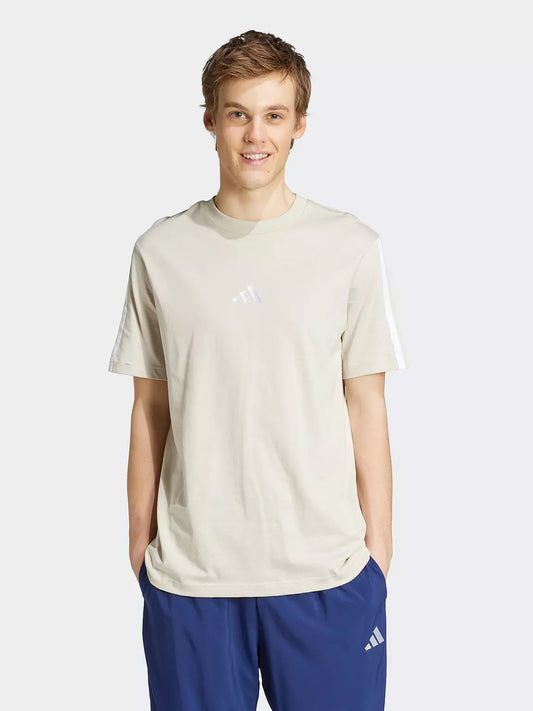 ADDS - Essentials Sleeve 3 Stripes Cream T-Shirt
