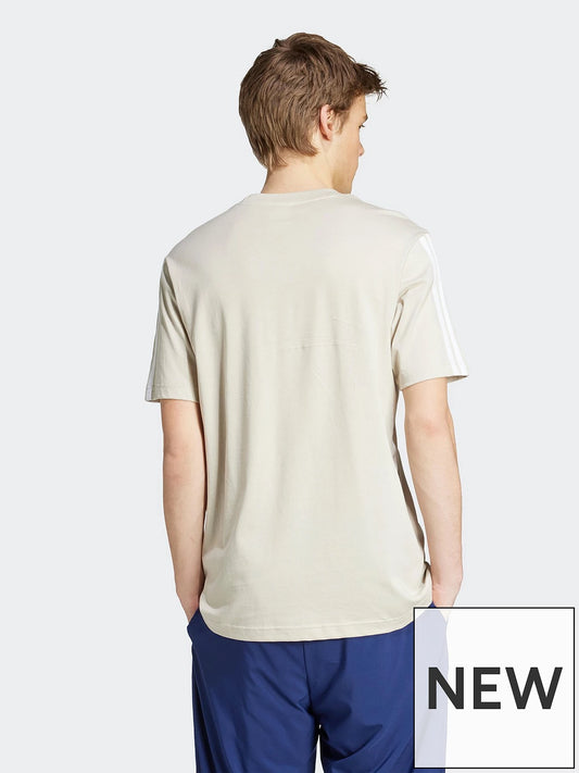 ADDS - Essentials Sleeve 3 Stripes Cream T-Shirt