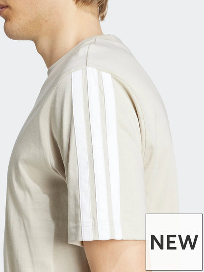 ADDS - Essentials Sleeve 3 Stripes Cream T-Shirt