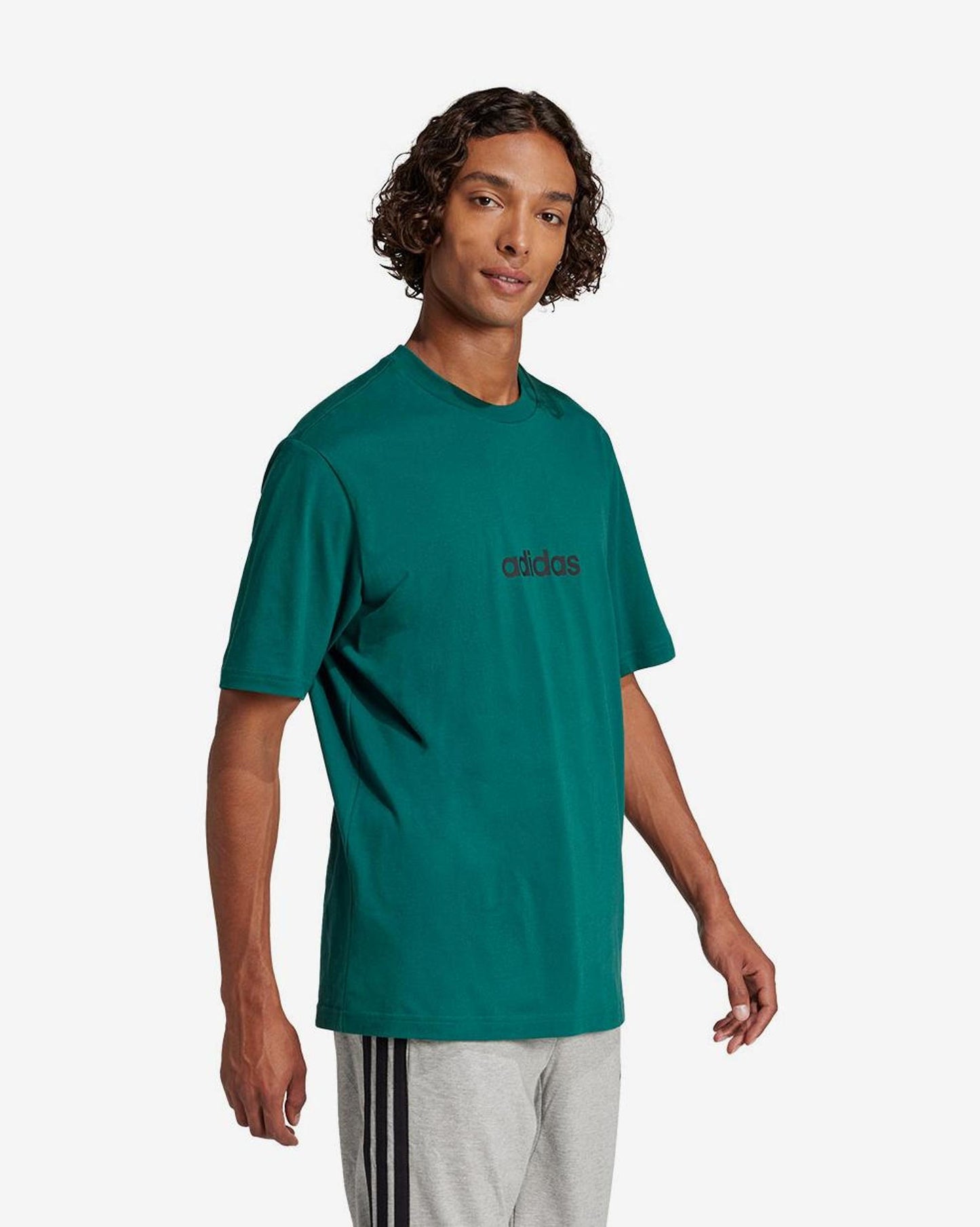 ADDS - Essentials Linear Centre Logo Green T-Shirt