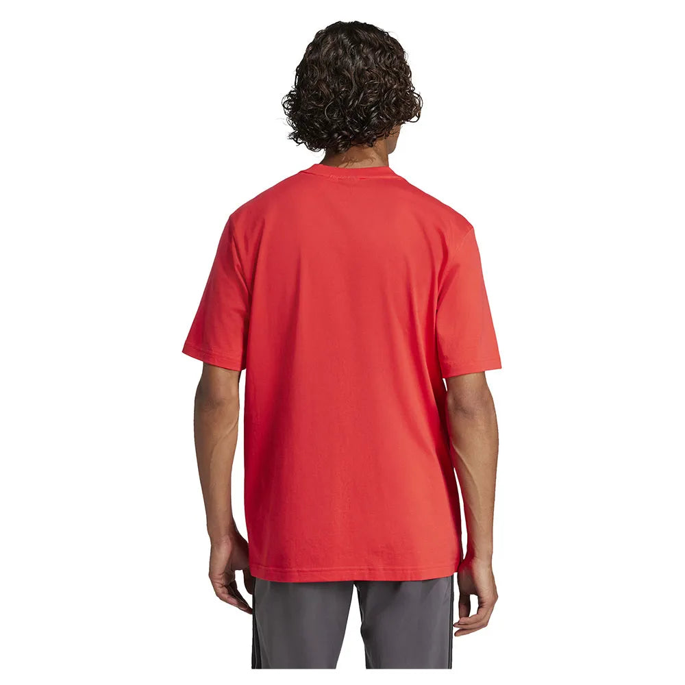 ADDS - Essentials Linear Centre Logo Ruby Red T-Shirt