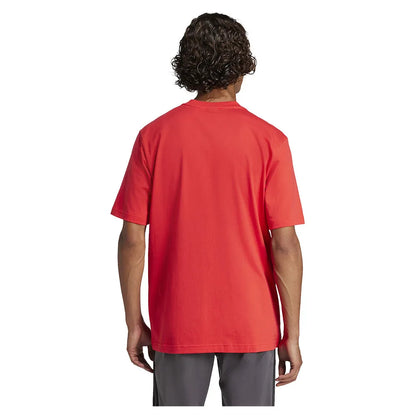 ADDS - Essentials Linear Centre Logo Ruby Red T-Shirt
