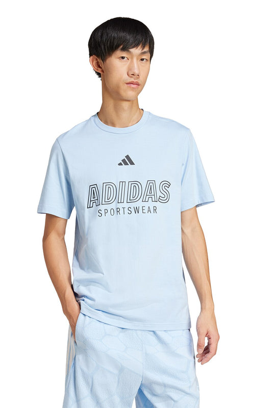 ADDS - Linear Centre Logo Blue T-Shirt